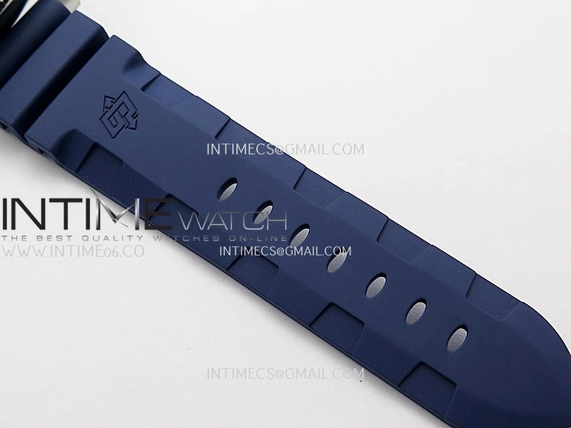 PAM1676 44mm Submersible VSF 1:1 Best Edition Blue Dial On Blue Rubber Strap P.900 Super Clone